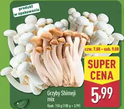 ALDI Grzyby Shimeji mix oferta