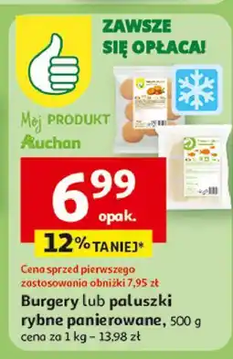 Auchan Paluszki rybne Podniesiony Kciuk oferta