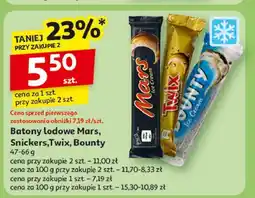 Auchan Baton lodowy Bounty Ice Cream oferta
