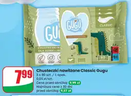 Dino Chusteczki nawilżane Classic gugu oferta