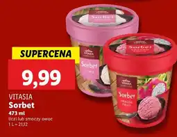 Lidl Sorbet Vitasia smoczy owoc oferta