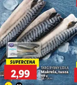 Lidl Makrela tusza Targ Rybny Lidla oferta