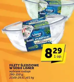 Euro Sklep Filety śledziowe w sosie Lisner oferta