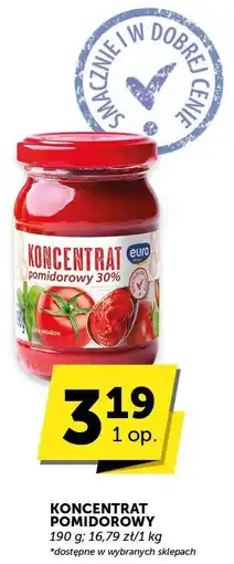 Euro Sklep Koncentrat pomidorowy euro oferta