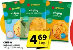 Euro Sklep Chipsy solone, zielona cebulka, papryka groszek oferta