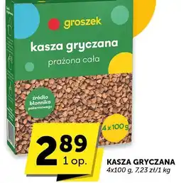 Euro Sklep Kasza gryczana prażona cała groszek oferta