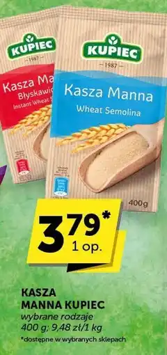 Euro Sklep Kasza manna Kupiec oferta