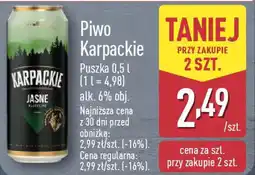 ALDI Piwo Karpackie oferta