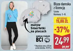 ALDI Bluza damska z licencją oferta