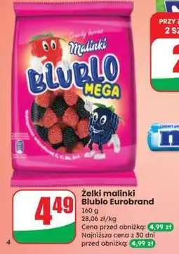 Dino żelki malinki Blublo Eurobrand oferta