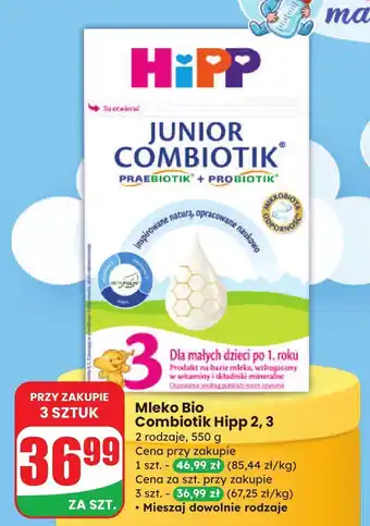 Dino Mleko Bio Combiotik Hipp 2 oferta