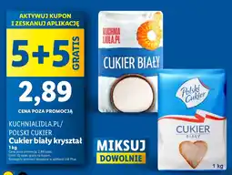 Lidl Cukier biały kryształ Kuchnia Lidla.pl/Polski Cukier oferta