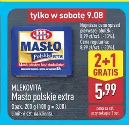 ALDI Masło polskie extra MLEKPOL oferta