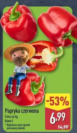 ALDI Papryka czerwona Aldi oferta