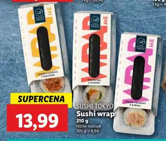 Lidl Sushi wrap SUSHI TOKYO oferta
