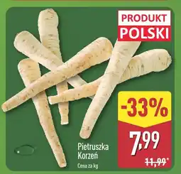 ALDI Pietruszka korzeń Aldi oferta