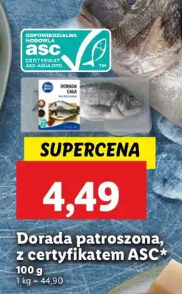Lidl Ryba dorada patroszona, z certyfikatem ASC Lidl oferta