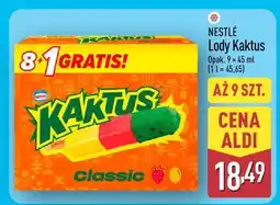 ALDI Lody Kaktus Classic Nestlé oferta