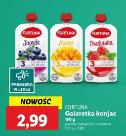 Lidl Galaretka Fortuna konjac oferta