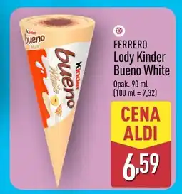 ALDI Lody Lady Kinder Bueno White Ferrero oferta