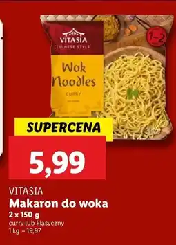 Lidl Makaron do woka Vitasia oferta