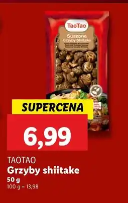 Lidl Grzyby shiitake TaoTao oferta