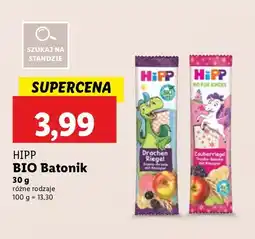 Lidl Batonik BIO HiPP oferta