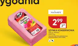 Chata Polska Szynka konserwowa Animex oferta