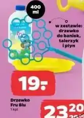 Netto Zestaw: płyn do baniek 400 ml + drzewko talerzyk Fru Blu oferta