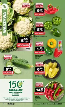 Netto Kalafior polska oferta