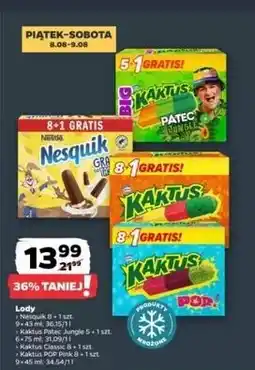 Netto Lody pop! Nestle Kaktus oferta