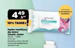 Netto Chusteczki antibacterial Cleanic oferta
