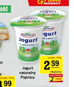 Gram Market Jogurt naturalny Piątnica oferta
