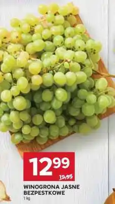 Stokrotka Market Winogrona jasne bezpestkowe oferta