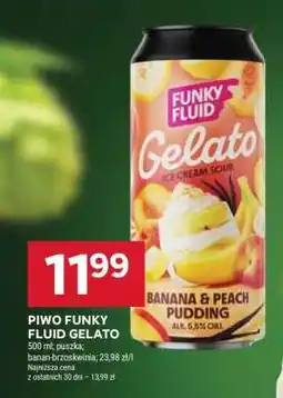 Stokrotka Market PIWO FUNKY FLUID GELATO oferta