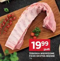 Stokrotka Market Żeberka wieprzowe paski ekstra mięsne oferta