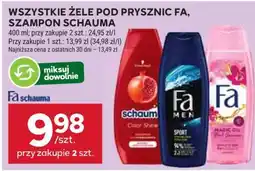 Stokrotka Market Wszystkie żele pod prysznic FA, szampon Schauma oferta