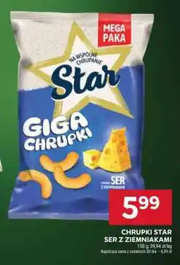 Stokrotka Market Chrupki Star ser z ziemniakami oferta