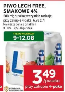 Stokrotka Market PIWO LECH FREE, SMAKOWE 4% oferta