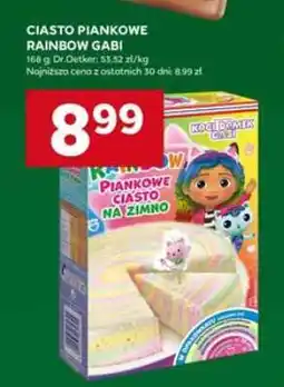 Stokrotka Market Ciasto piankowe Rainbow Gabi oferta