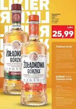 Kaufland ŻOŁĄDKOWA GORZKA oferta