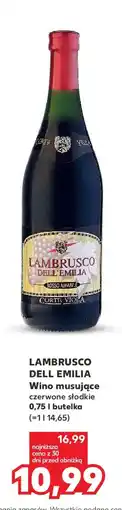 Kaufland LAMBRUSCO DELL EMILIA oferta
