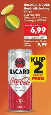 Kaufland BACARDI & COKE oferta