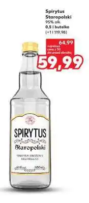 Kaufland Spirytus Staropolski oferta