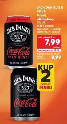 Kaufland JACK DANIEL’S COLA oferta