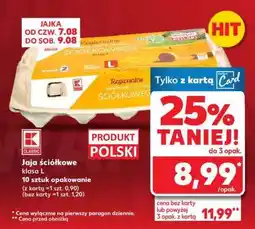 Kaufland Jaja ściółkowe oferta