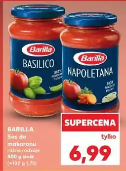 Kaufland BARILLA Sos do makaronu oferta