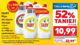 Kaufland Fairy płyn do mycia naczyń oferta