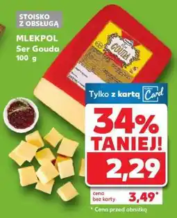 Kaufland MLEKPOL Ser Gouda 100 g oferta