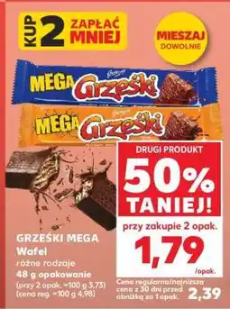 Kaufland GRZEŚKI MEGA Wafel oferta